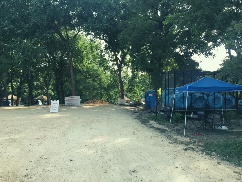 entrance to sons river ranch